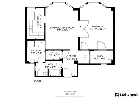 a floor plan of a home with bedrooms and baths